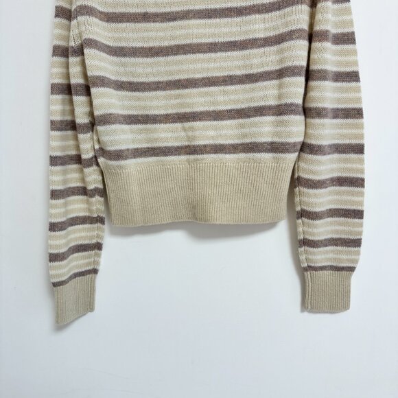 LORO PIANA Striped cashmere cardigan - Picture 9 of 10